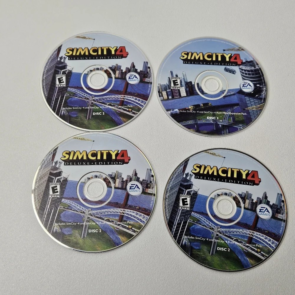 SimCity 4 Deluxe Edition PC CD-ROM